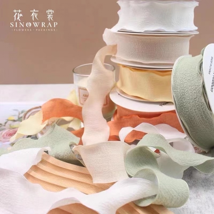 2.5~4.0~褶皱丝带