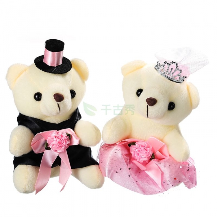 婚车熊（毛绒）