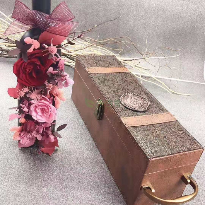 永生花酒瓶礼盒