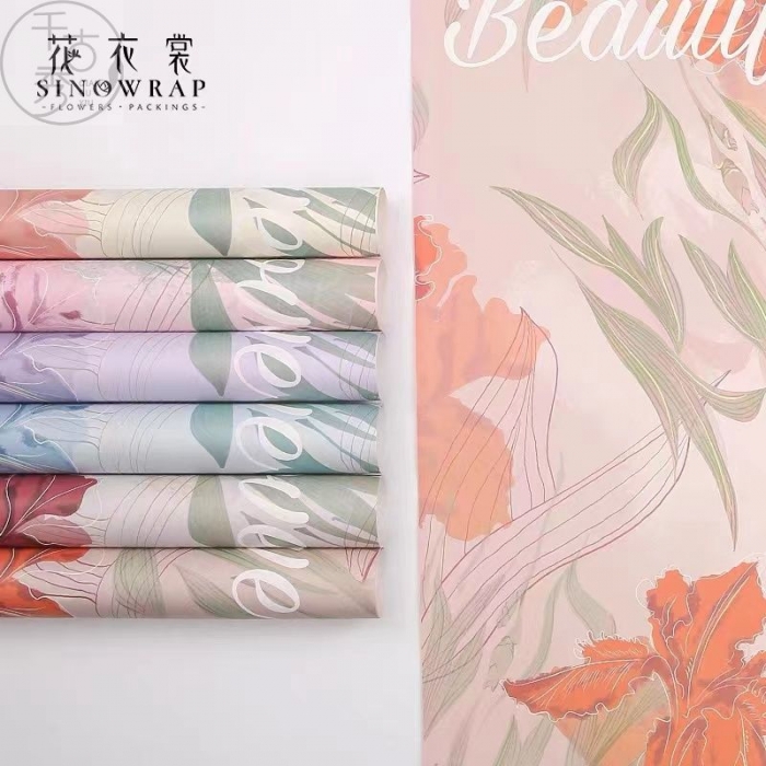 花衣裳~纸上鸢尾