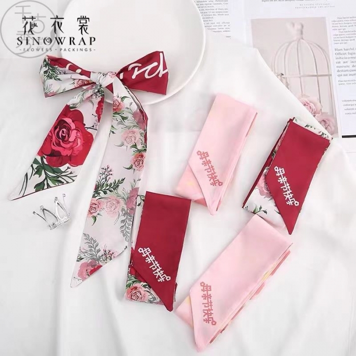 母亲节飘带~春日丝巾