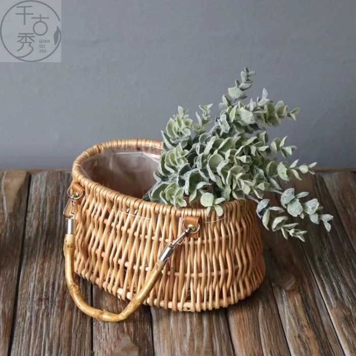 田园风花篮（竹把/珍珠把）